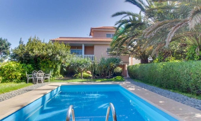 Arafo Villa | Villa Morera with Mountain View, Pool, Fast Wi-Fi, Garden & Terrace; Parking Available