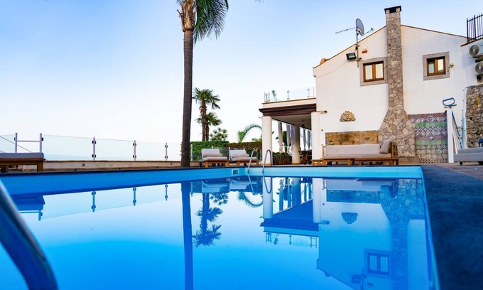 Taormina Villa | Villa Naxos - Eight Bedroom Villa, Sleeps 18