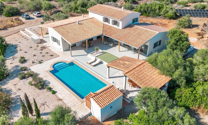 Ses Salines Villa | Villa Olivo modern holiday home with pool in Mallorca near Ses Salines and Es Trenc