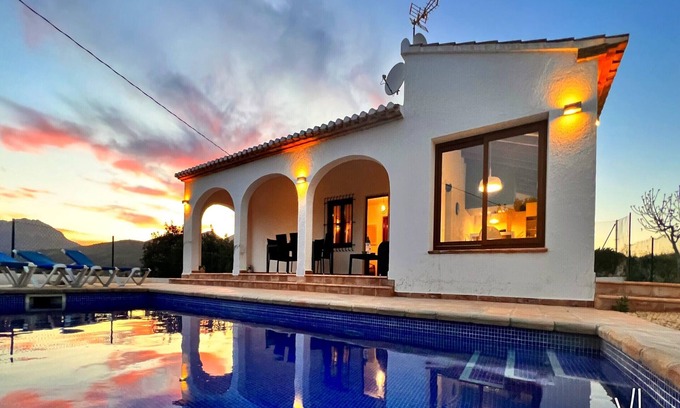 Benissa Villa | Villa OSALVA Benissa Costa Blanca – Sea views, private pool, nature