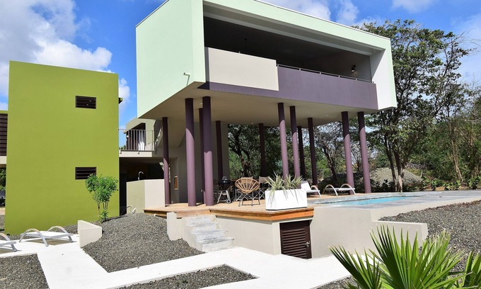 Sint Michiel Villa | Villa Peace - modern design villa with private pool & jacuzzi
