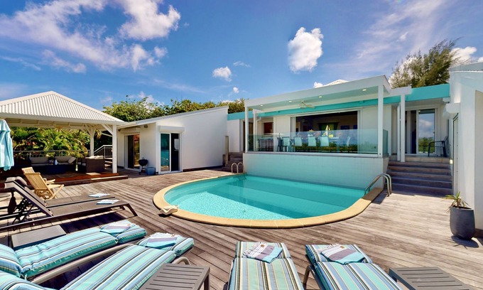 Orient Bay Villa | Villa Petit Paradis…3BR, Pool, Stunning Views on Orient Bay