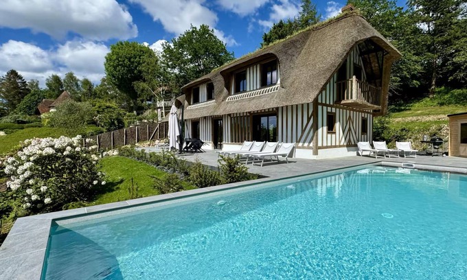 Touques House | Villa Pier'Art - Deauville Trouville - Piscine Tennis Sea View
