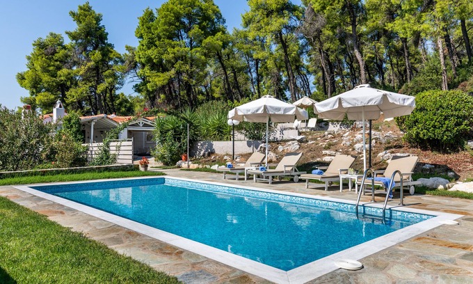Alikias Villa | Villa Pine Trees by Kardous - for the pure Greek summer feeling!