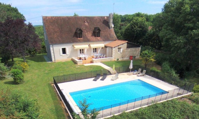 Brouchaud House | Villa piscine 15 Personnes