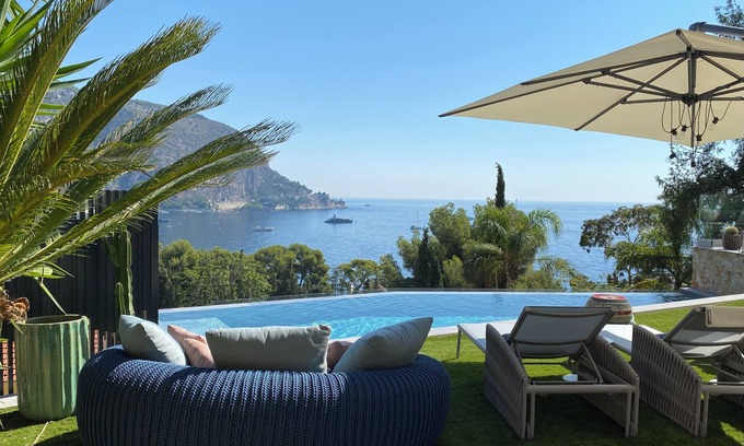 Eze House | Villa Piscine Bord DE MER EZE