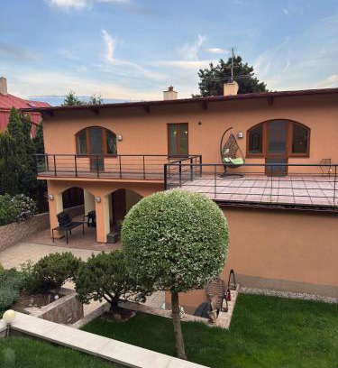 Branik Villa | Villa Prague - Wellness, Pool, Jacuzzi, Sauna, Garden, Terraces