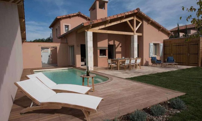 Castelnau-de-Montmiral Villa | Villa Puycelsi Privilège - air-conditioning & heated swimming pool in the castle grounds - VII