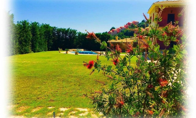 Sivota Villa | Villa Rena syvota160 m2 with swimming pool, garden 1450 m2, BBQ, high fence
