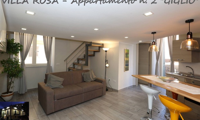 Bagnoli Apartment | VILLA ROSA - Apartment n. 2 "GIGLIO" (4 beds):