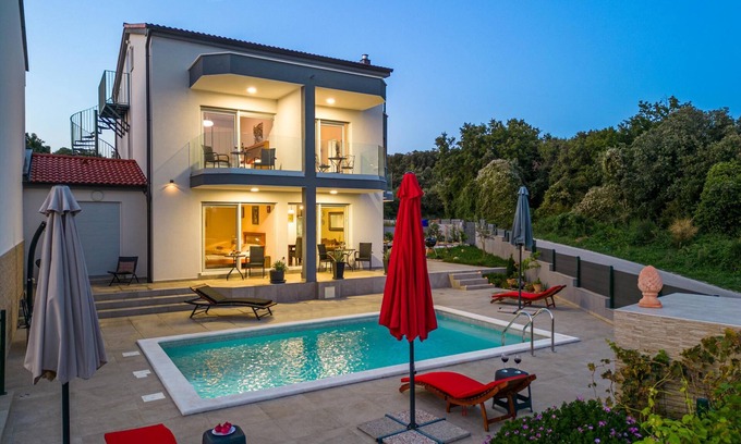 Peruski Villa | Villa Rozeta with sea view