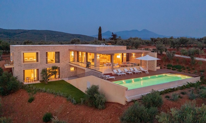 Pylos-Nestoras Villa | Villa Ruby at Messinian Nest