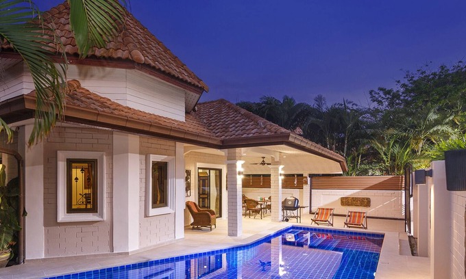South Pattaya Villa | Villa Sabai, 5 minutes from the beach and city include Free Electricity
