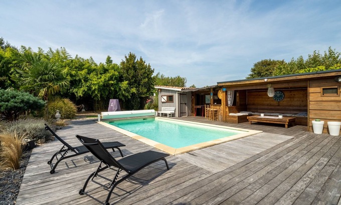 Saint-Jean-d'Illac House | Villa Saint Jean - Maison avec piscine privée