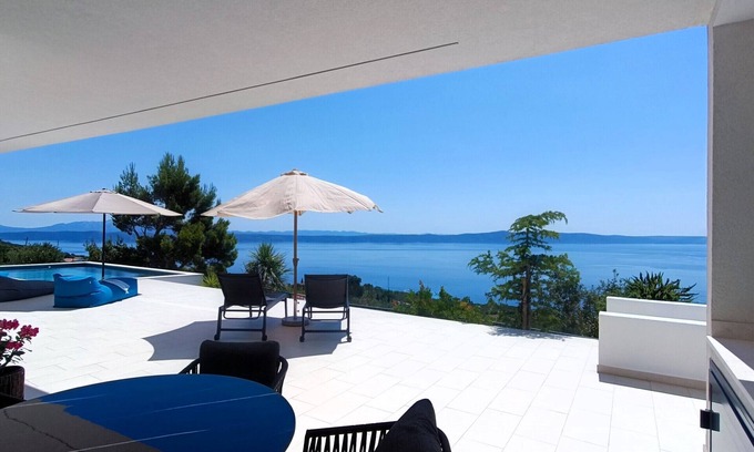 Podgora Villa | Villa SkyBlue with pool