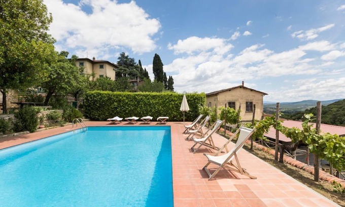 Bucine Villa | Villa Soldani - Sixteen Bedroom Villa, Sleeps 33