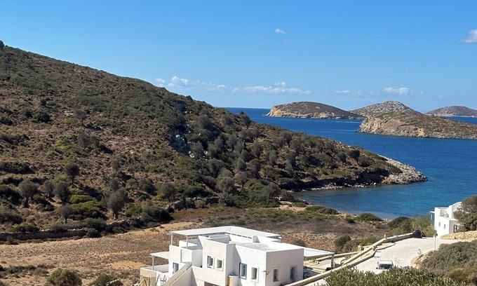 Lipsoi Villa | Villa Sun. Splendid 4 bedroom house for your vacations. panoramic sea view!