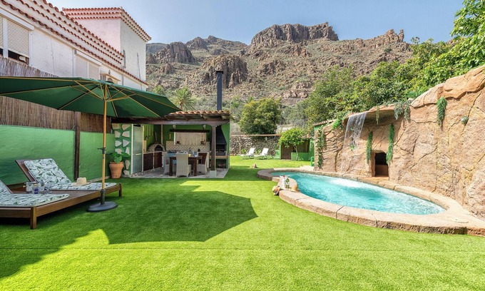 Temisas Villa | Villa Temisas, Private Pool With Waterfall