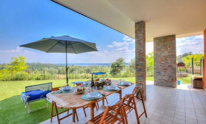 Soiano del Lago House | Villa Teresa Apt Lake Garda View, Soiano del Lago, Italy