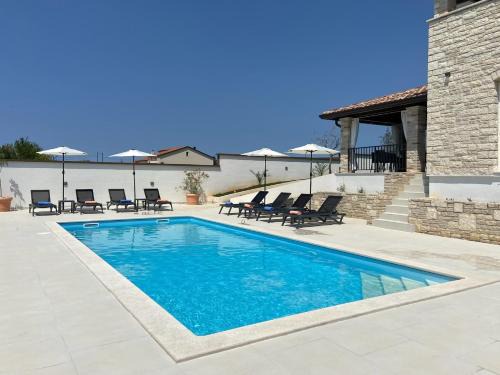 Nova Vas Villa | Villa Victoria Istra - heated pool