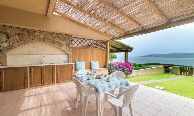 Capo d'Orso Villa | Villa 'Villetta Stupenda Vista Mare-317' with Sea View, Private Terrace and Air Conditioning