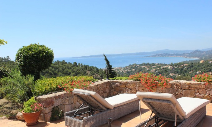 Les Issambres Villa | Villa with magnificent sea view over the Gulf of St Tropez