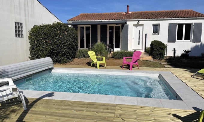 La Cotiniere House | Villa with heated pool a la cotiniere