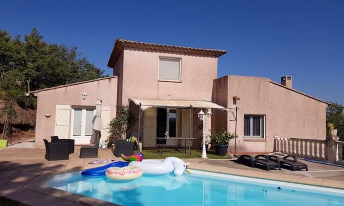 Vidauban House | Villa with breathtaking view of the Massif des Maures