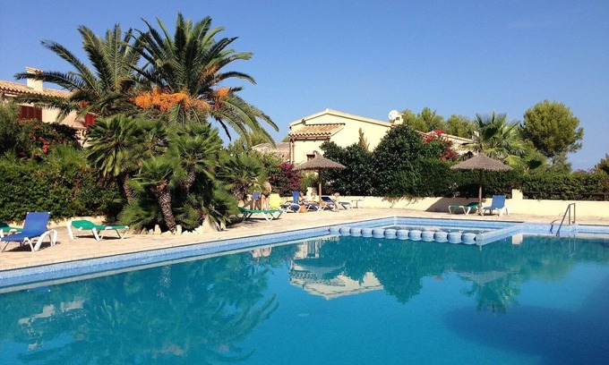 Betlem de Marina Villa | Villa with Sea and Mountain Views and Shared Pool.