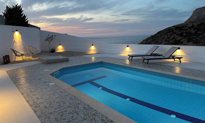 Fodele Villa | Villa Yimaré with private pool and sea view