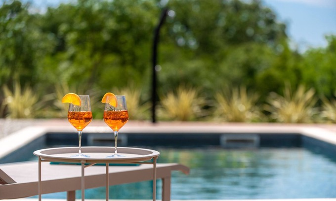 Santalezi Villa | Villa Zara-luxury paradise for 10 people surrounded by vineyard and olives