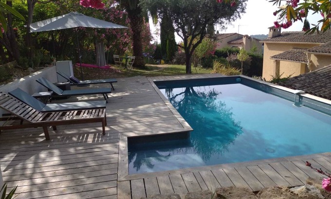 Vence Villa | Villa140m2 sea and mountain