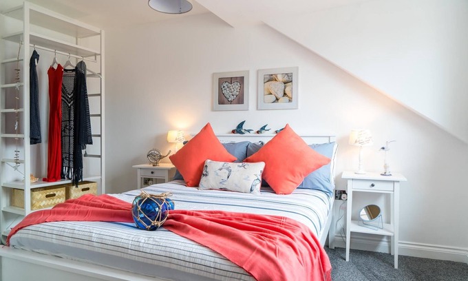 Shaldon House | Village property with parking and sunny enclosed courtyard garden