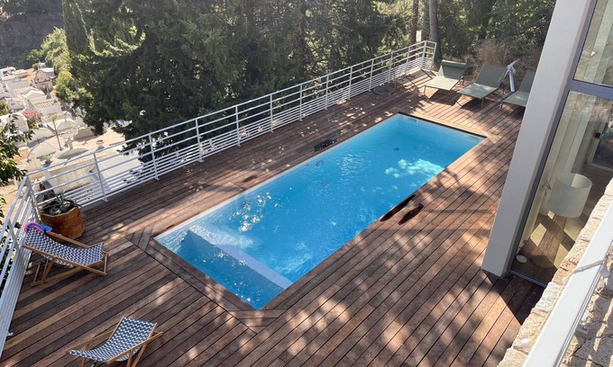 Ville-di-Paraso Villa | Ville de Charme Avec Piscine et vue Panoramique mer Montage