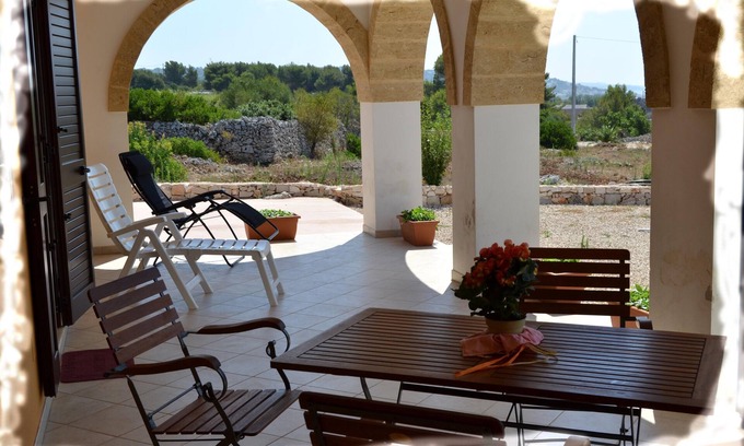 Marina di Pescoluse Villa | VILLETTA INDEPENDENT Sea view 500 mt as the crow flies from the seaPescoluse Salento