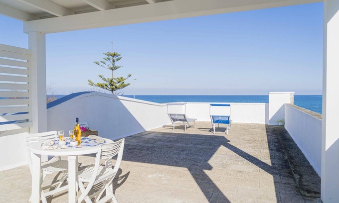 Torre Specchia Ruggeri House | Villetta Meraviglia With Garden Sea View, Melendugno, Italy