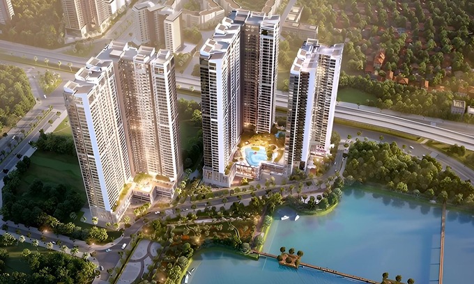 Tu Liem Apartment | VincomPlaza Vinhome Skylake 2BR