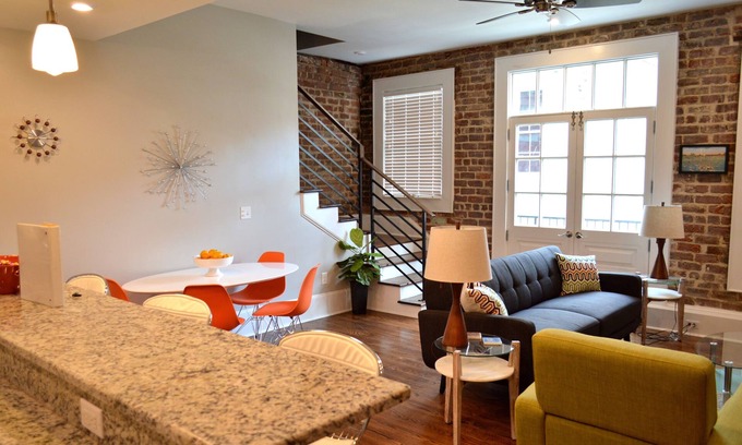 Central Business District Condo | Vintage Advertisements Themed luxury condo, 2 blocks from French Quarter