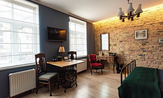 Grizinkalns Apartment | Vintage Apartments BLACK/Free parking