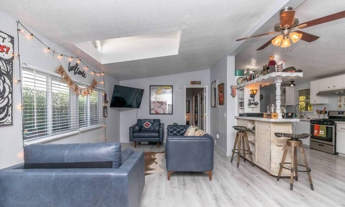 Rio Linda House | Vintage Eclectic Home Near Sacramento Airport!