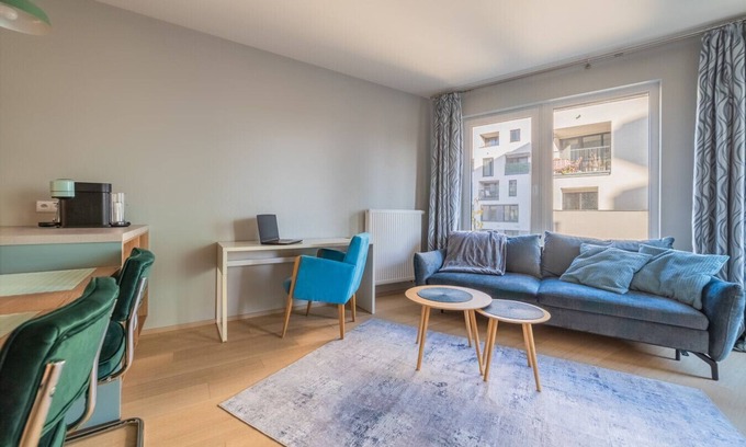 Prague 3 Apartment | Vista Serenity Apartment with Parking Garage