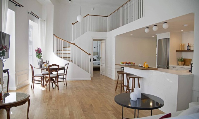 Athens City Centre Apartment | Voreas | 2BDR Suite Apartment with Ermou Str. View