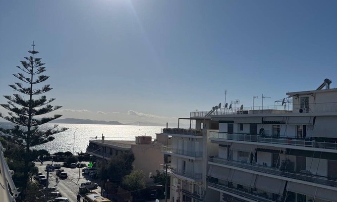 Voula Apartment | Voula ViewsnLuxury Apartment with Ocean Views – 100m from the Beach!
