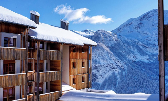 Orcieres-Merlette Condo | Vue sur la montagne | Charmant T2 près des pistes