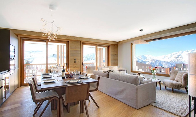 Bergers Condo | Vue sur les pistes ! T4 + cabine, tout équipé