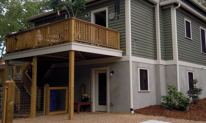 Historic Montford Apartment | Walk 2 blocks to Downtown From Green Certified Home In Montford Neighborhood