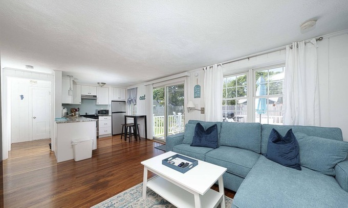 Hyannis Apartment | Walk To Beaches, Main Street, and Harbor. 1BR Cottage. Quiet Area. Captain Gosnold Village 5B