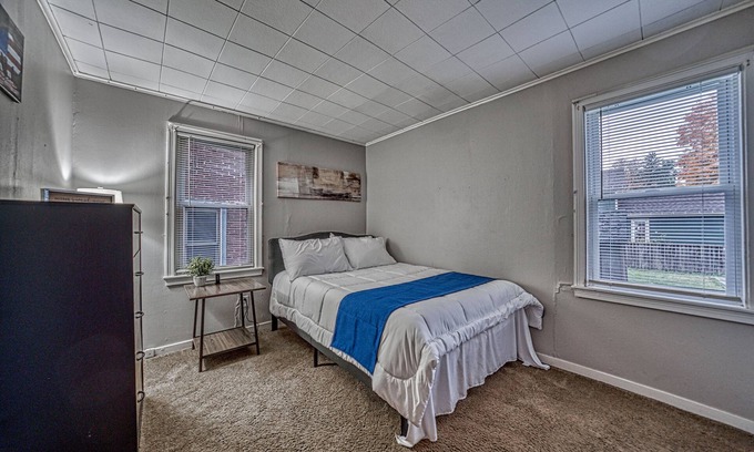 Hamburg Apartment | Walking Distance + Free Parking Village of Hamburg