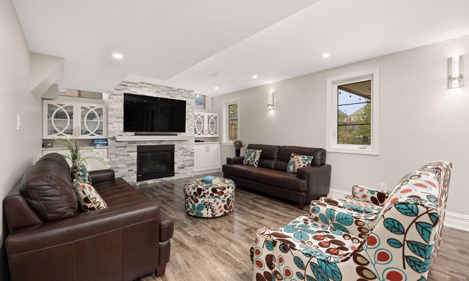 Brampton Apartment | Walkout Basement with Private Entrance