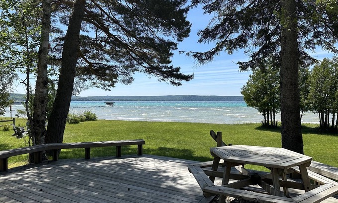 Maple City House | Wander Cottage | Lakefront | Outdoor Shower | Deck